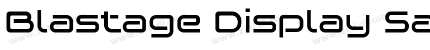 Blastage Display San字体转换